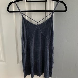 Navy blue tank top